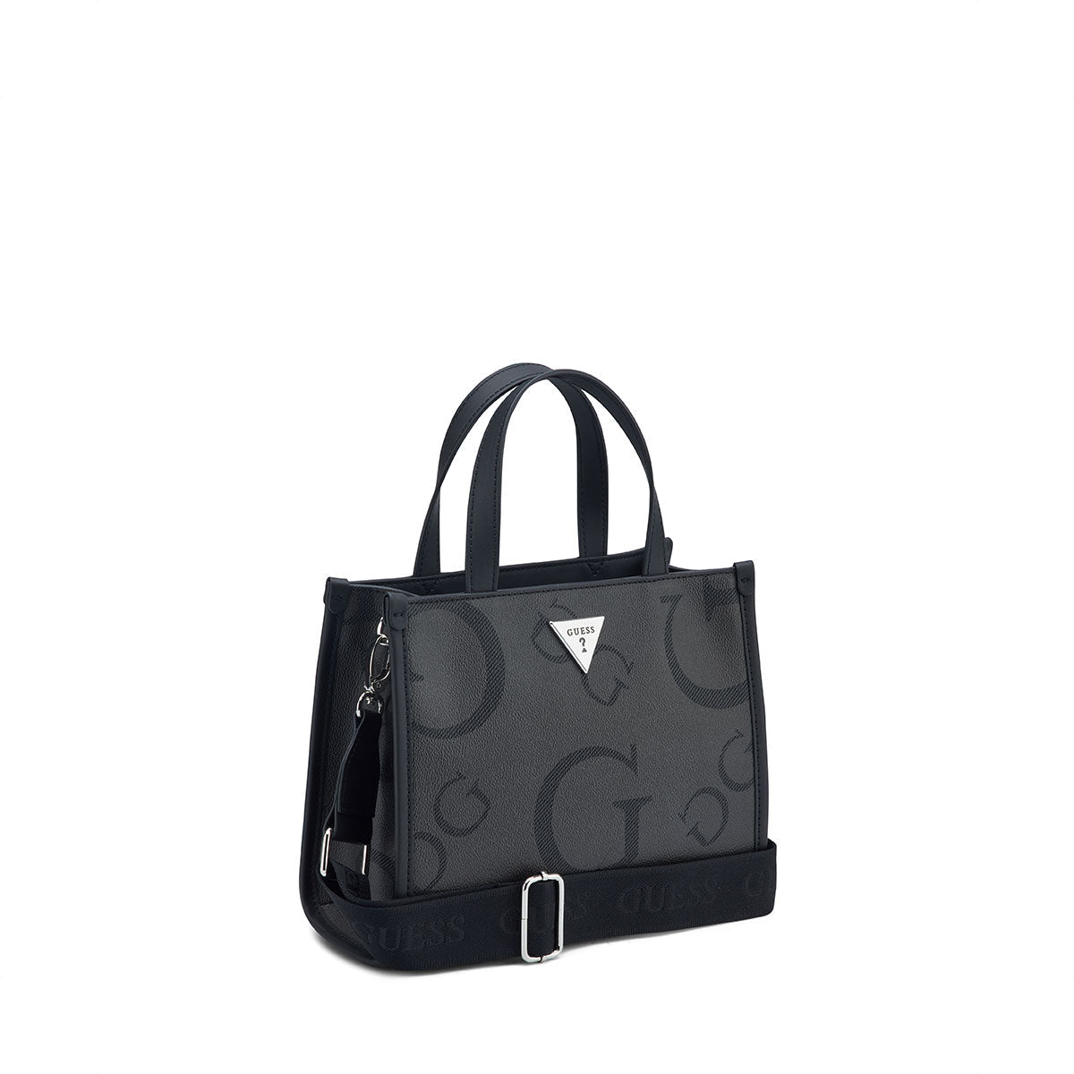 Guess Jackie Mini Small Tote - Coal - Metro Singapore Departmental Store - Celebrating 69 Years in SG