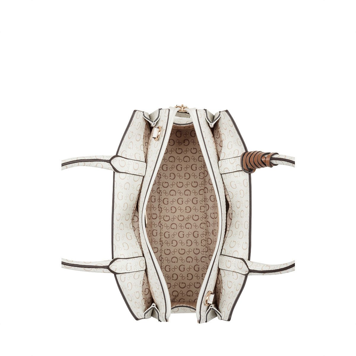 Guess Katy Satchel - White - Metro Singapore Departmental Store - Celebrating 69 Years in SG