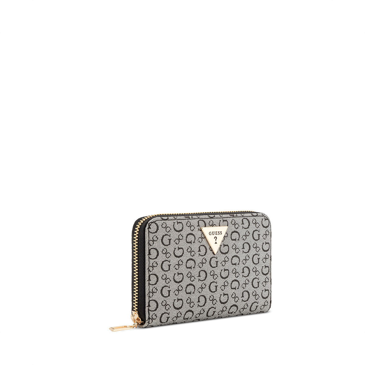 Guess Katy SLG Medium Zip Around - Black - Metro Singapore Departmental Store - Celebrating 69 Years in SG