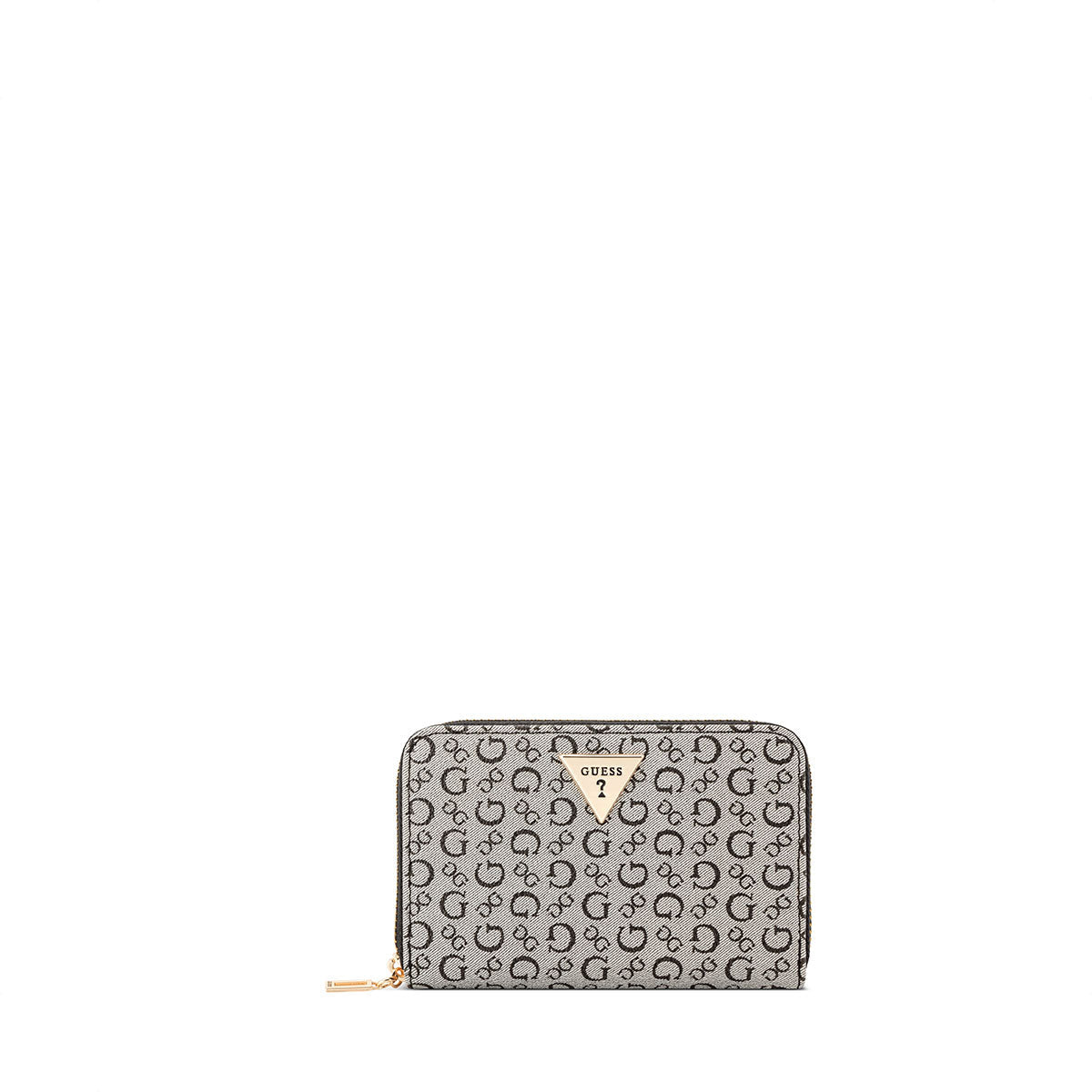 Guess Katy SLG Medium Zip Around - Black - Metro Singapore Departmental Store - Celebrating 69 Years in SG