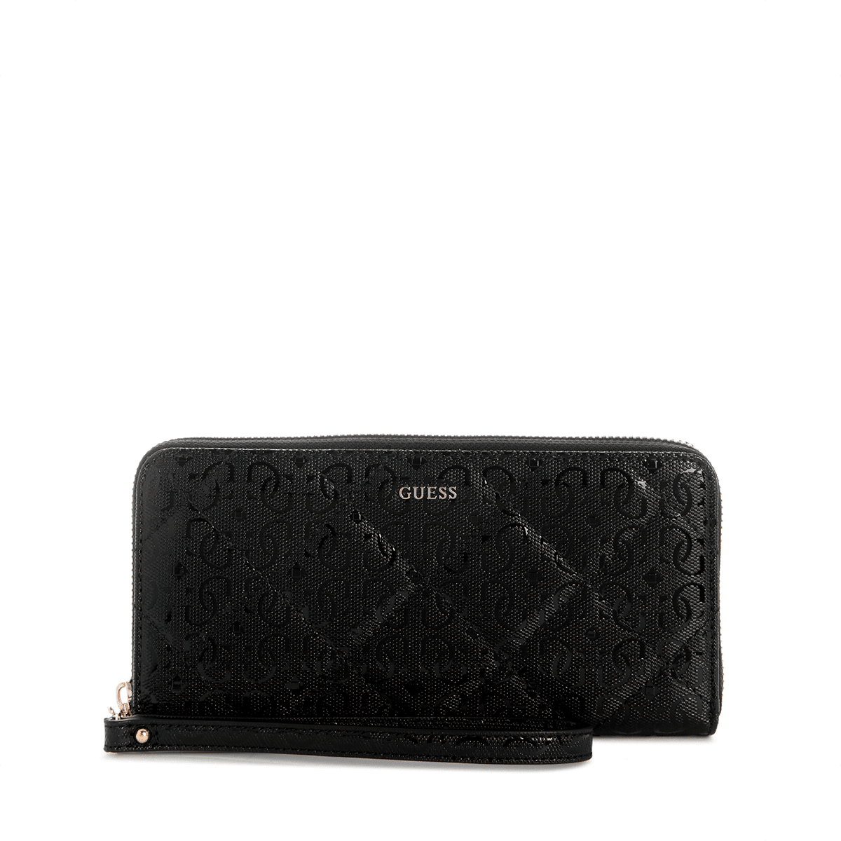 Guess Libby Slg Large ZIP Around - black - Metro Singapore Departmental Store - Celebrating 69 Years in SG