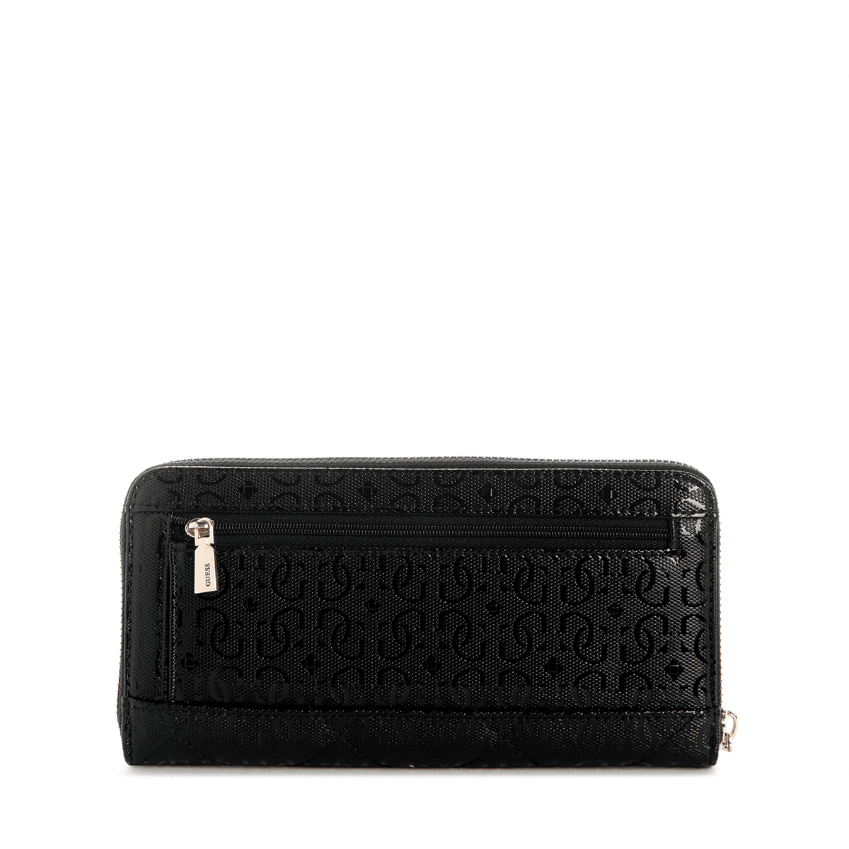 Guess Libby Slg Large ZIP Around - black - Metro Singapore Departmental Store - Celebrating 69 Years in SG