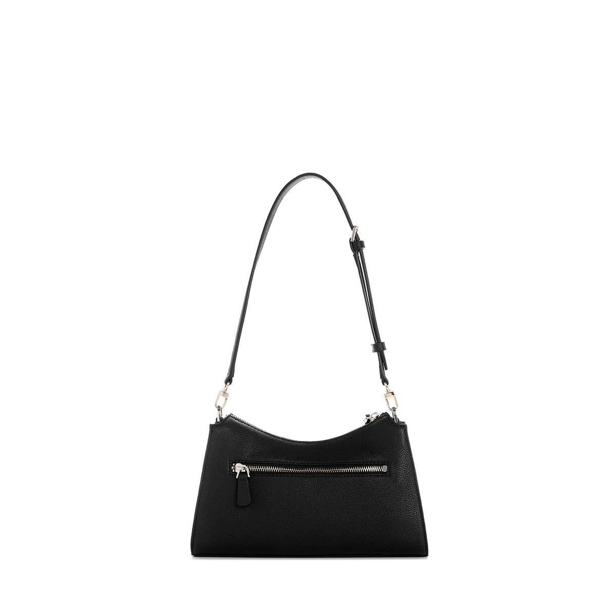 Guess Lucci Top ZIP Shoulder Bag - black - Metro Singapore Departmental Store - Celebrating 69 Years in SG
