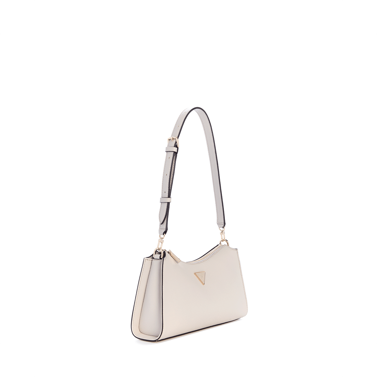 Guess Lucci Top ZIP Shoulder Bag - light Taupe - Metro Singapore Departmental Store - Celebrating 69 Years in SG
