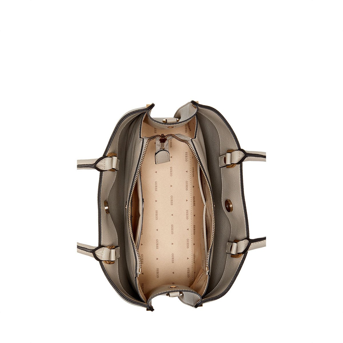 Guess Meridian II Girlfriend Satchellight Taupe - Metro Singapore Departmental Store - Celebrating 69 Years in SG