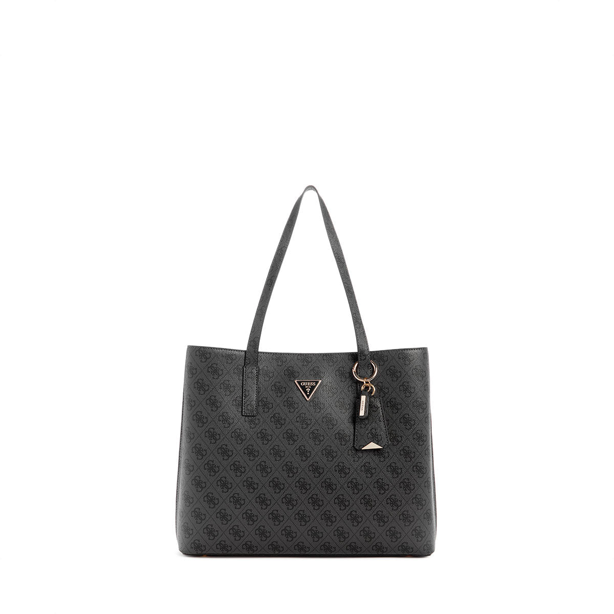 Guess Meridian II Girlfriend Tote - Coal Logo - Metro Singapore Departmental Store - Celebrating 69 Years in SG
