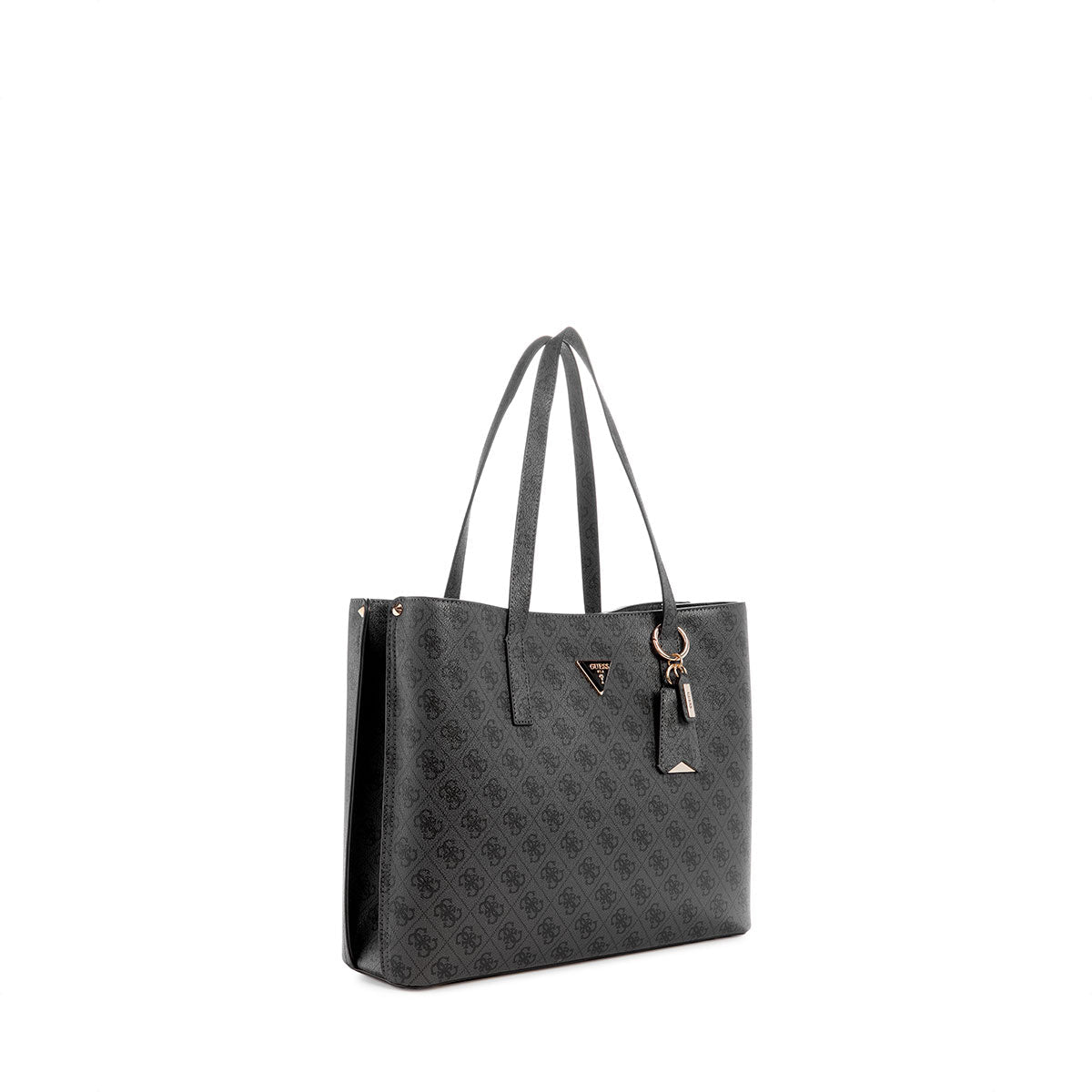 Guess Meridian II Girlfriend Tote - Coal Logo - Metro Singapore Departmental Store - Celebrating 69 Years in SG