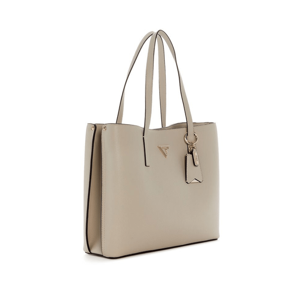 Guess Meridian II Girlfriend Tote - Light Taupe - Metro Singapore Departmental Store - Celebrating 69 Years in SG
