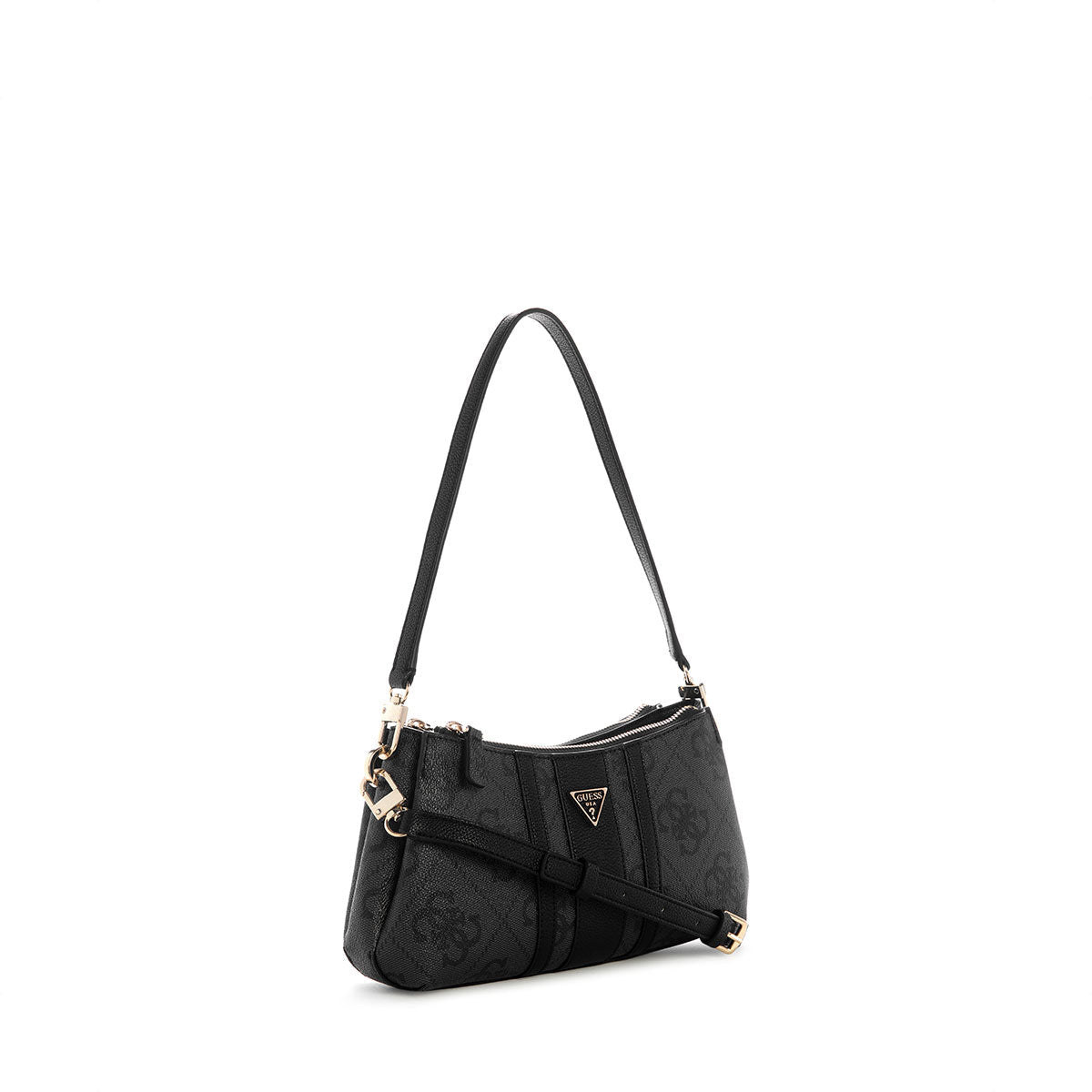 Guess Noelle II 3 Comp Shoulder Crossbody - Coal Logo - Metro Singapore Departmental Store - Celebrating 69 Years in SG