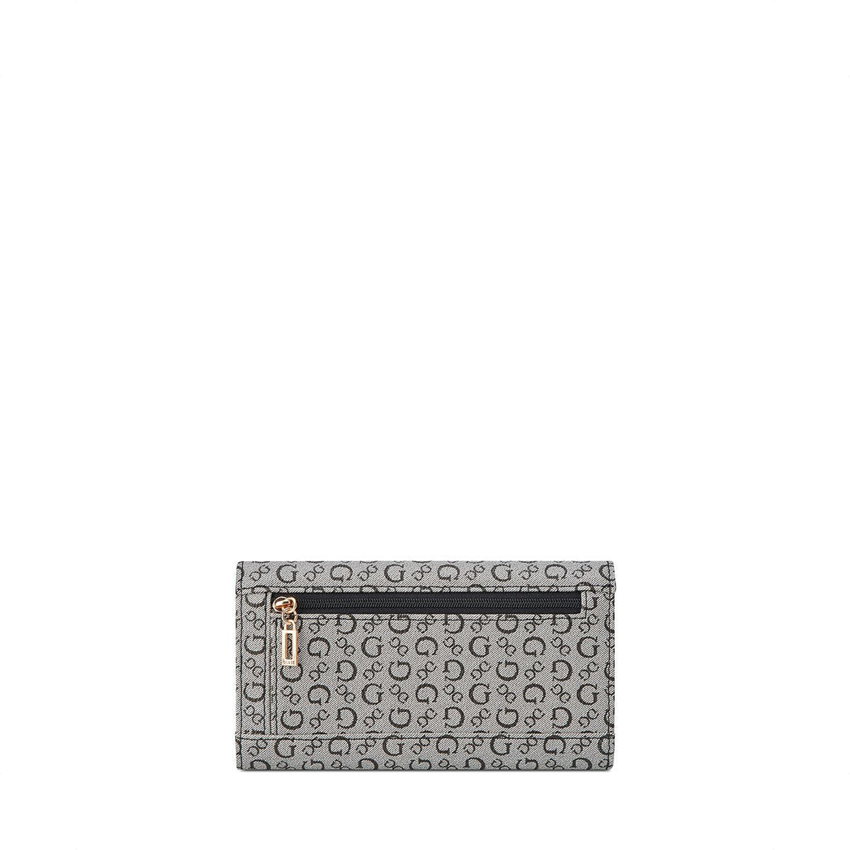 Guess Pandora SLG Slim Clutch - Black - Metro Singapore Departmental Store - Celebrating 69 Years in SG