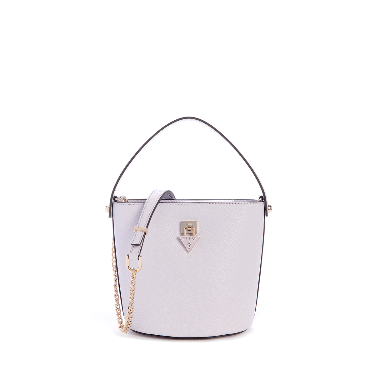 Guess Patsie Top Handle Bucket - lilac - Metro Singapore Departmental Store - Celebrating 69 Years in SG