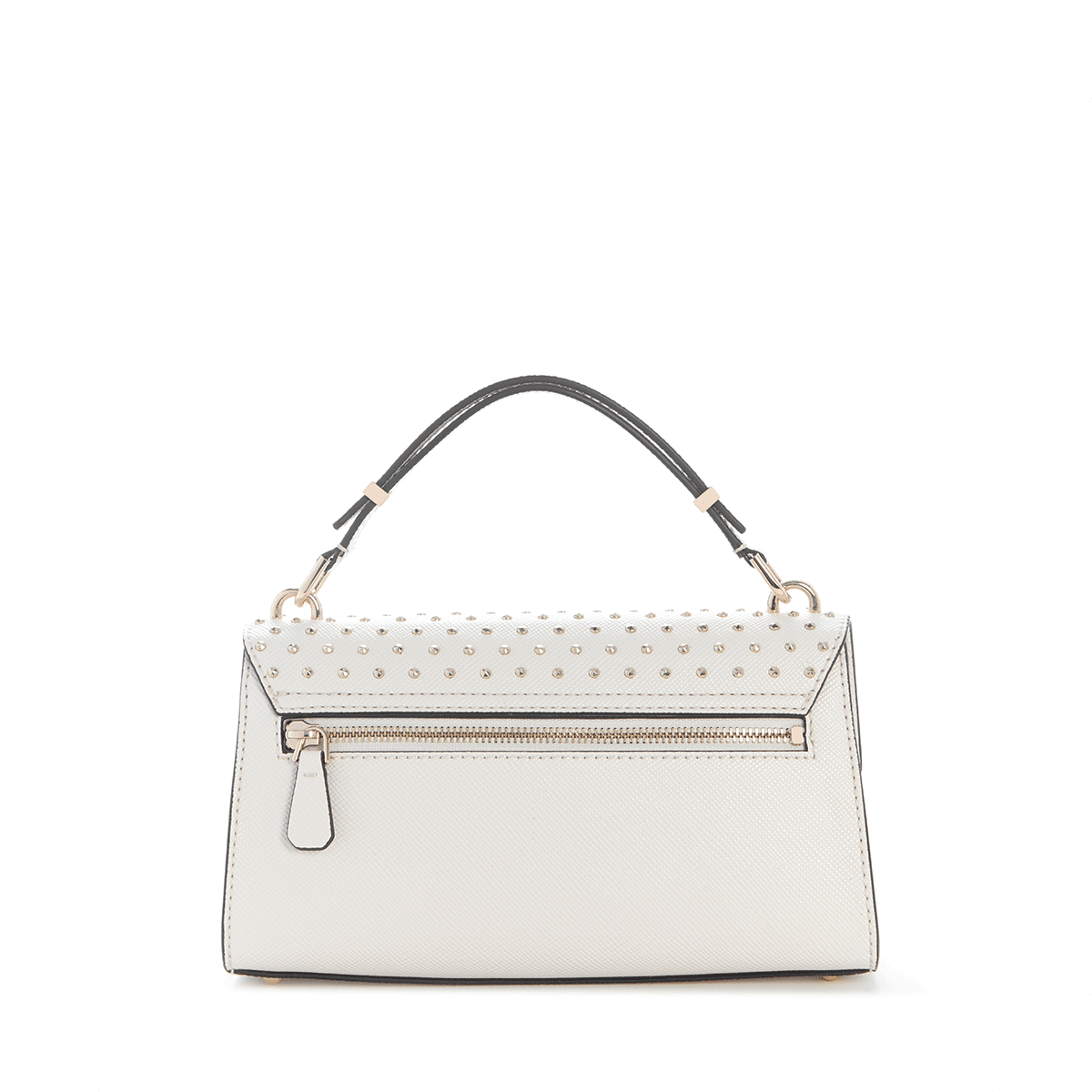 Guess Patsie Top Handle Flap - off White - Metro Singapore Departmental Store - Celebrating 69 Years in SG