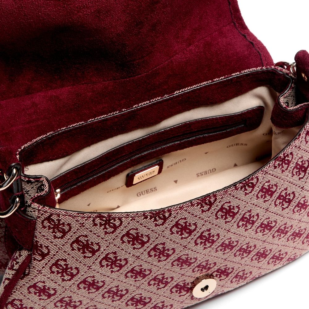 Guess Samantha Flap Shoulder Bag - Metro Singapore Departmental Store - Celebrating 69 Years in SG