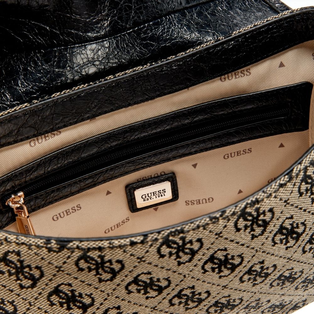 Guess Samantha Flap Shoulder Bag - Metro Singapore Departmental Store - Celebrating 69 Years in SG