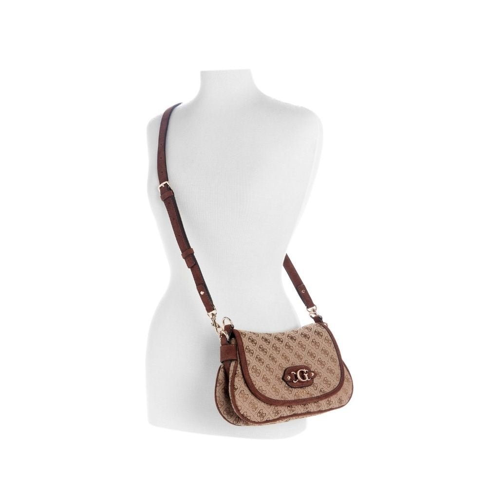 Guess Samantha Flap Shoulder Bag - Metro Singapore Departmental Store - Celebrating 69 Years in SG