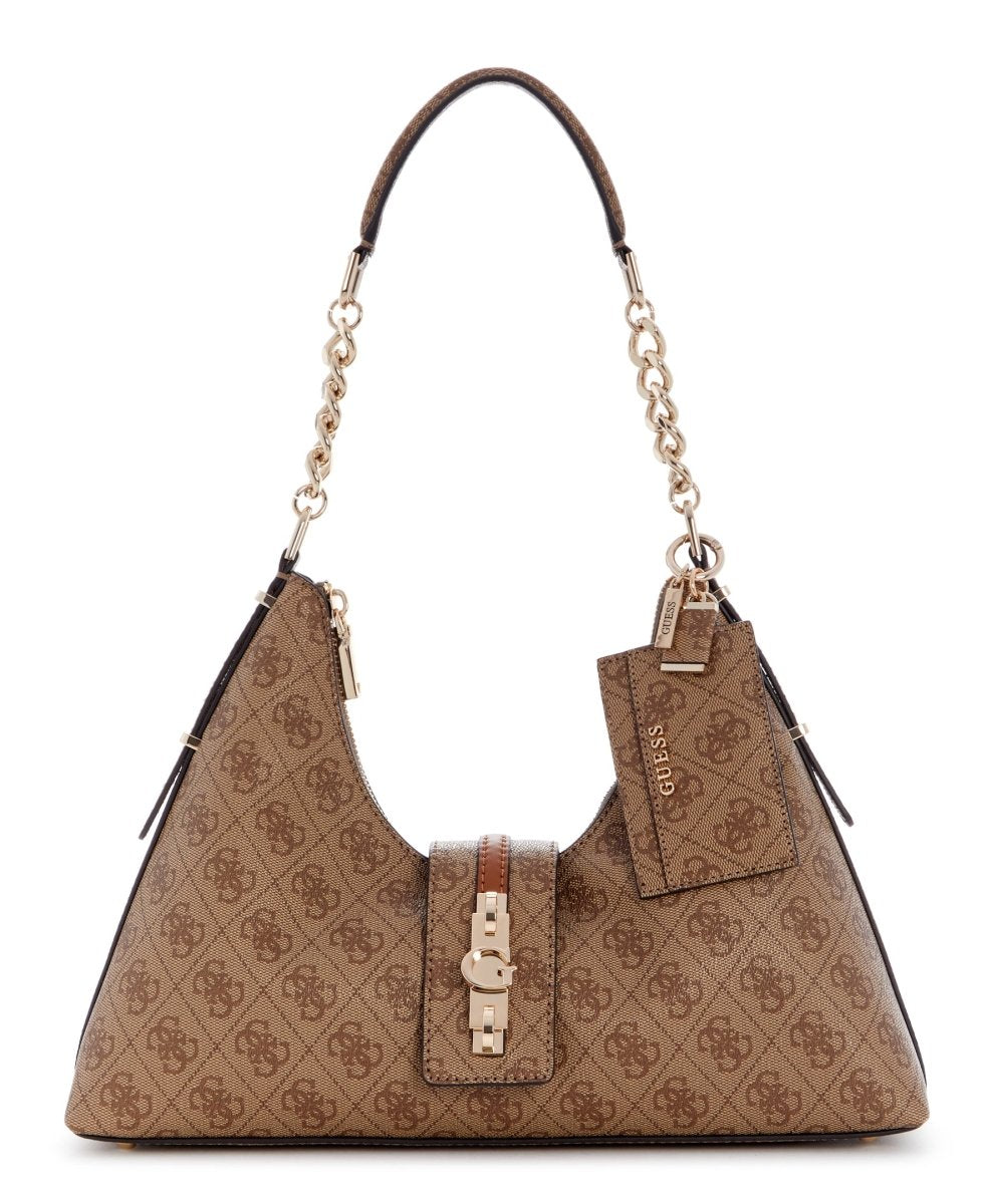 Guess Yvonne Logo Hobo Bag - Metro Singapore Departmental Store - Celebrating 69 Years in SG
