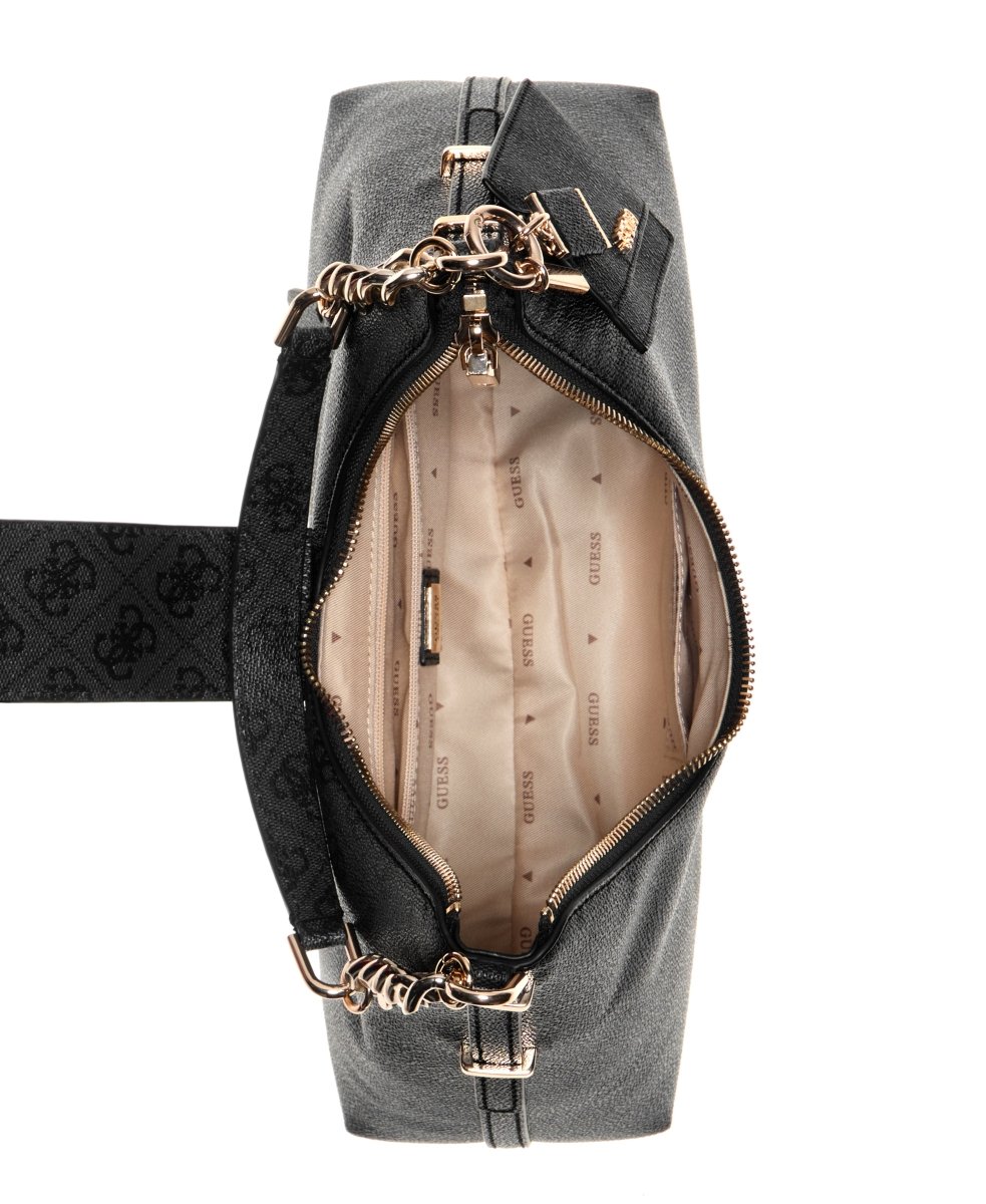 Guess Yvonne Logo Hobo Bag - Metro Singapore Departmental Store - Celebrating 69 Years in SG