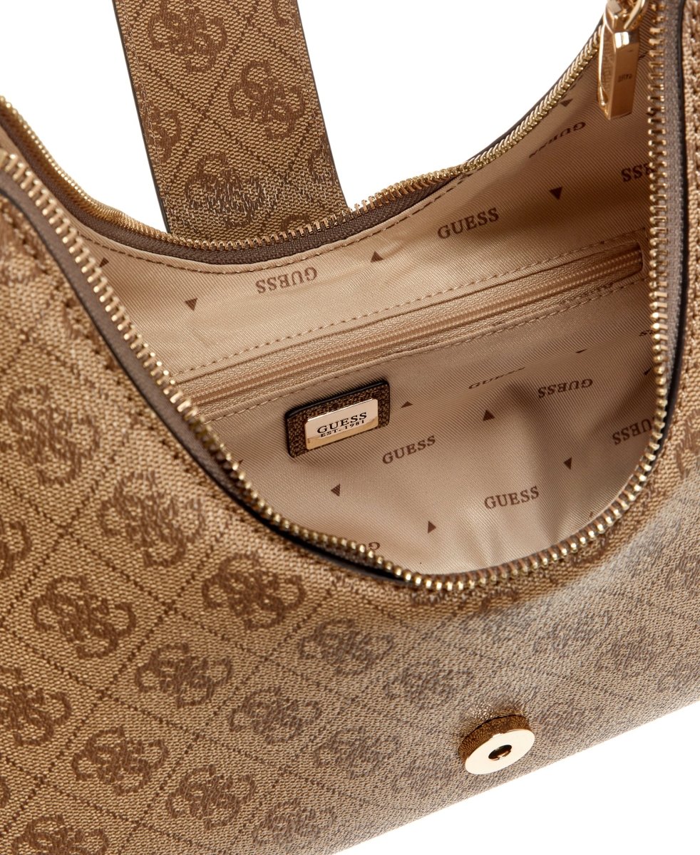 Guess Yvonne Logo Hobo Bag - Metro Singapore Departmental Store - Celebrating 69 Years in SG