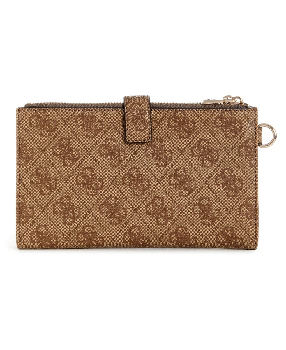 Guess Yvonne Logo SLG Double Zip Organiser - Metro Singapore Departmental Store - Celebrating 69 Years in SG