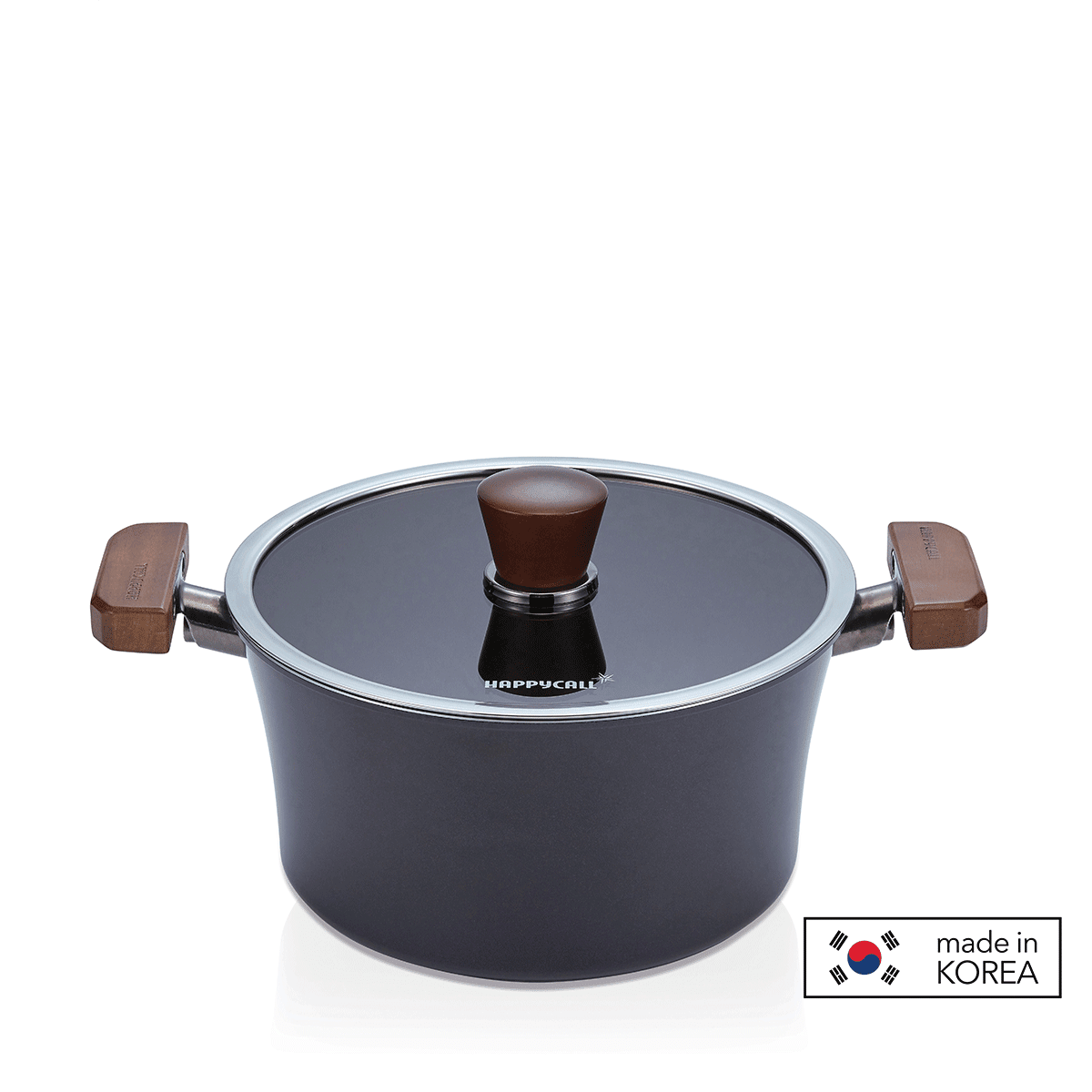 Happycall Crocodile IH 24cm Graphene Die Cast Stock Pot (3003 - 1302) - Metro Singapore Departmental Store - Celebrating 69 Years in SG