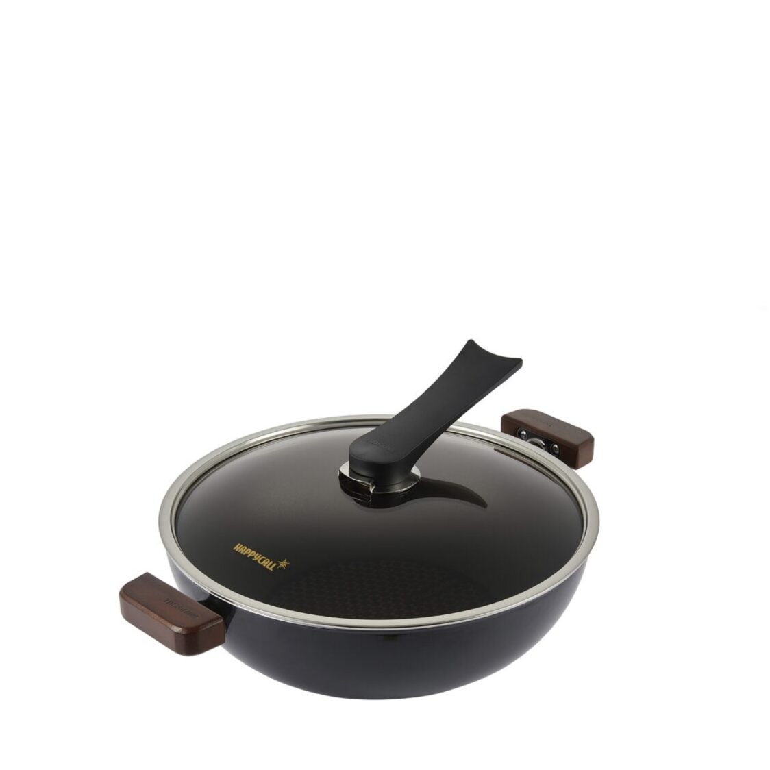 Happycall Crocodile IH Graphene Die Cast Chef Wok with Lid 32cm (3900 - 0376) - Metro Singapore Departmental Store - Celebrating 69 Years in SG