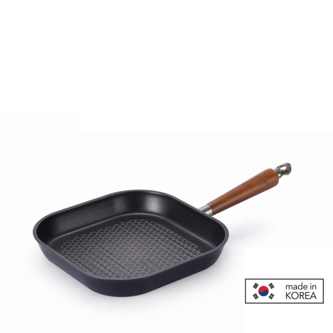 Happycall Crocodile IH Graphene Die Cast Square Grill Pan 28cm (3001 - 0763) - Metro Singapore Departmental Store - Celebrating 69 Years in SG