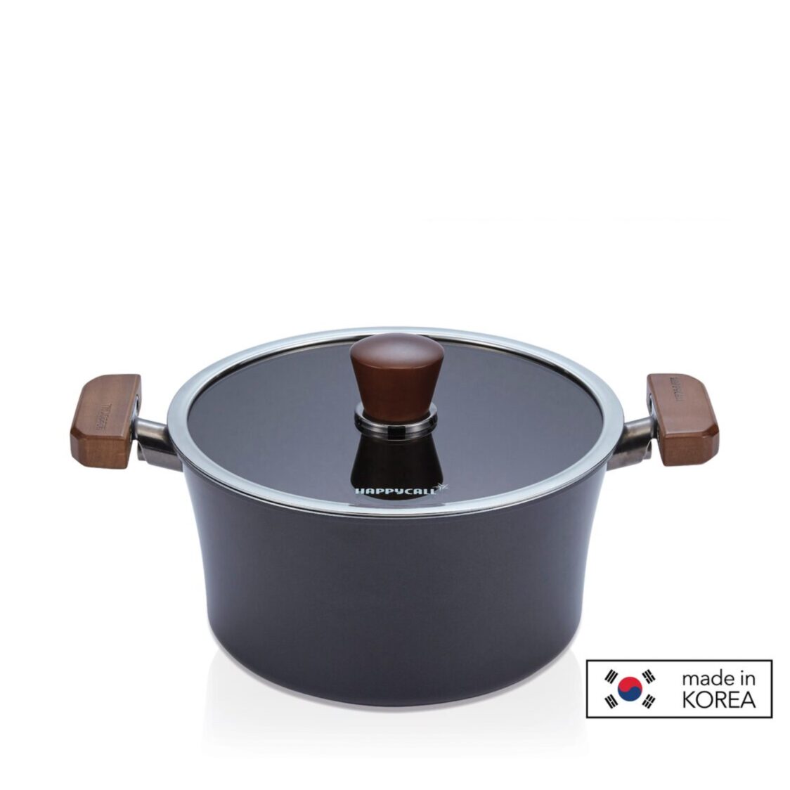 Happycall Crocodile IH Graphene Die Cast Stock Pot 24cm - 4.6L (3003 - 1302) - Metro Singapore Departmental Store - Celebrating 69 Years in SG