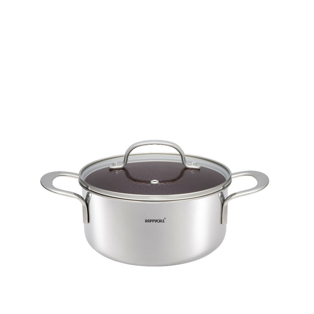 Happycall Etching Armor 20cm Stock Pot (4003-1235) - Metro Singapore Departmental Store - Celebrating 69 Years in SG