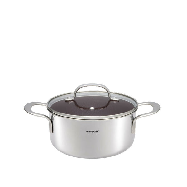 Happycall Etching Armor 20cm Stock Pot (4003-1235) - Metro Singapore Departmental Store - Celebrating 69 Years in SG
