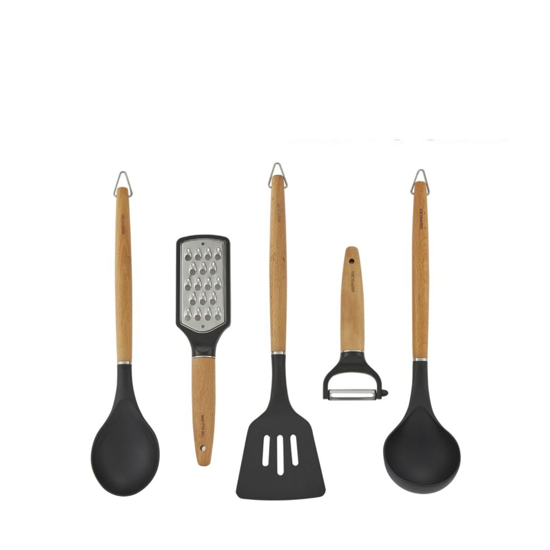 Happycall Forest Wood 5 - PC Cooking Tools Set (4900 - 0077) - Metro Singapore Departmental Store - Celebrating 69 Years in SG