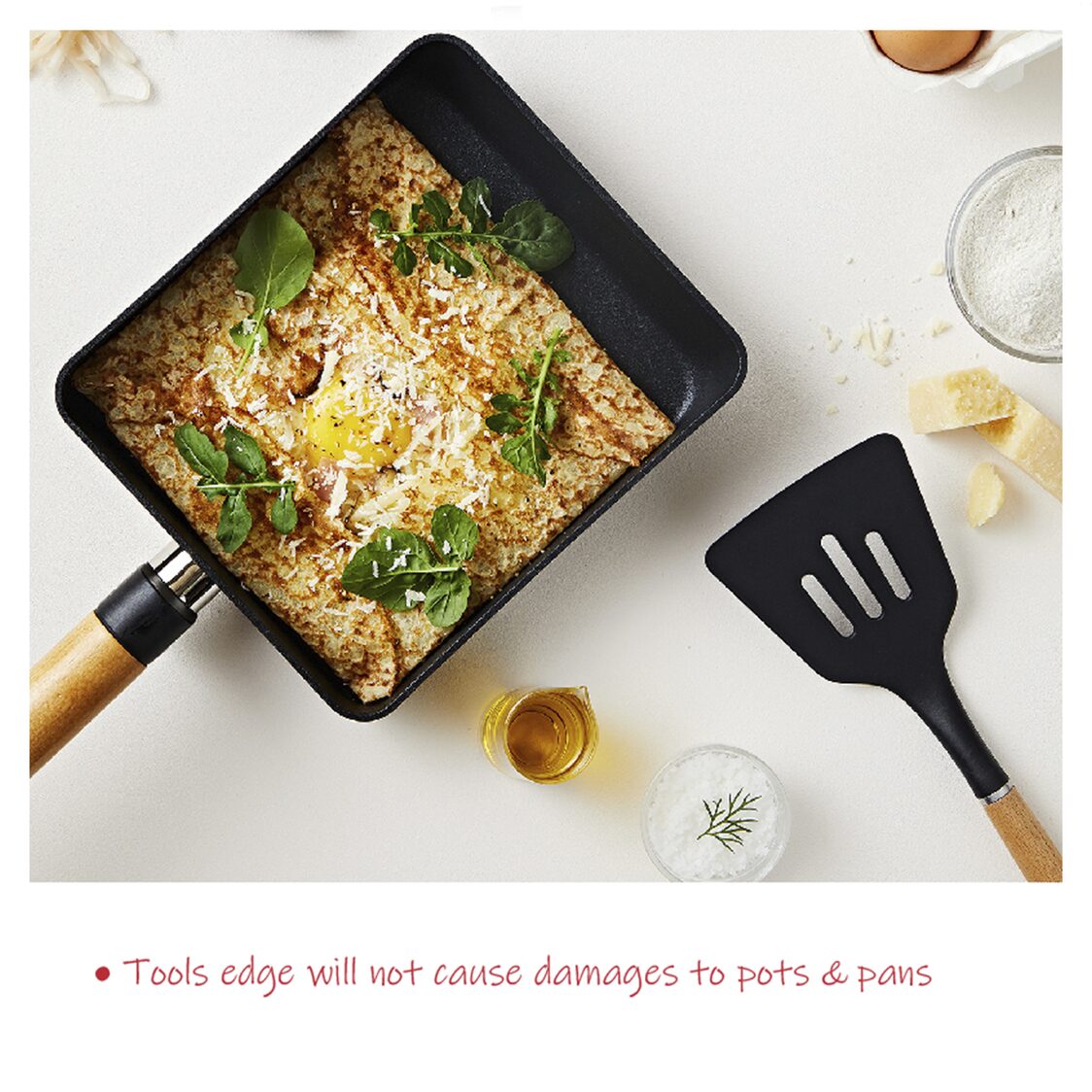 Happycall Forest Wood 5 - PC Cooking Tools Set (4900 - 0077) - Metro Singapore Departmental Store - Celebrating 69 Years in SG