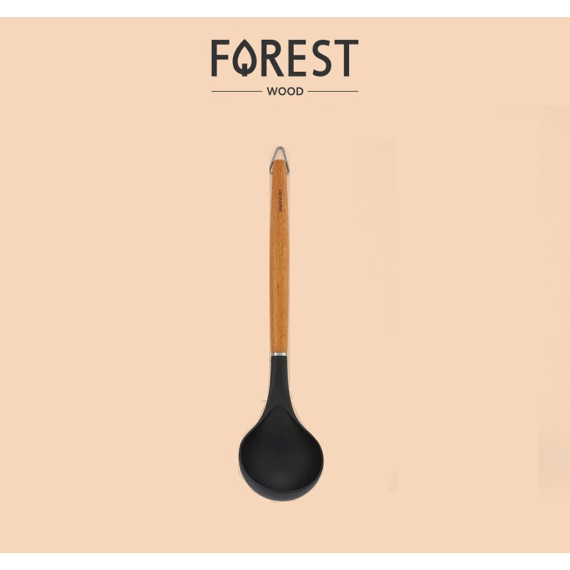 Happycall Forest Wood Ladle (4004 - 1018/4004 - 1049) - Metro Singapore Departmental Store - Celebrating 69 Years in SG