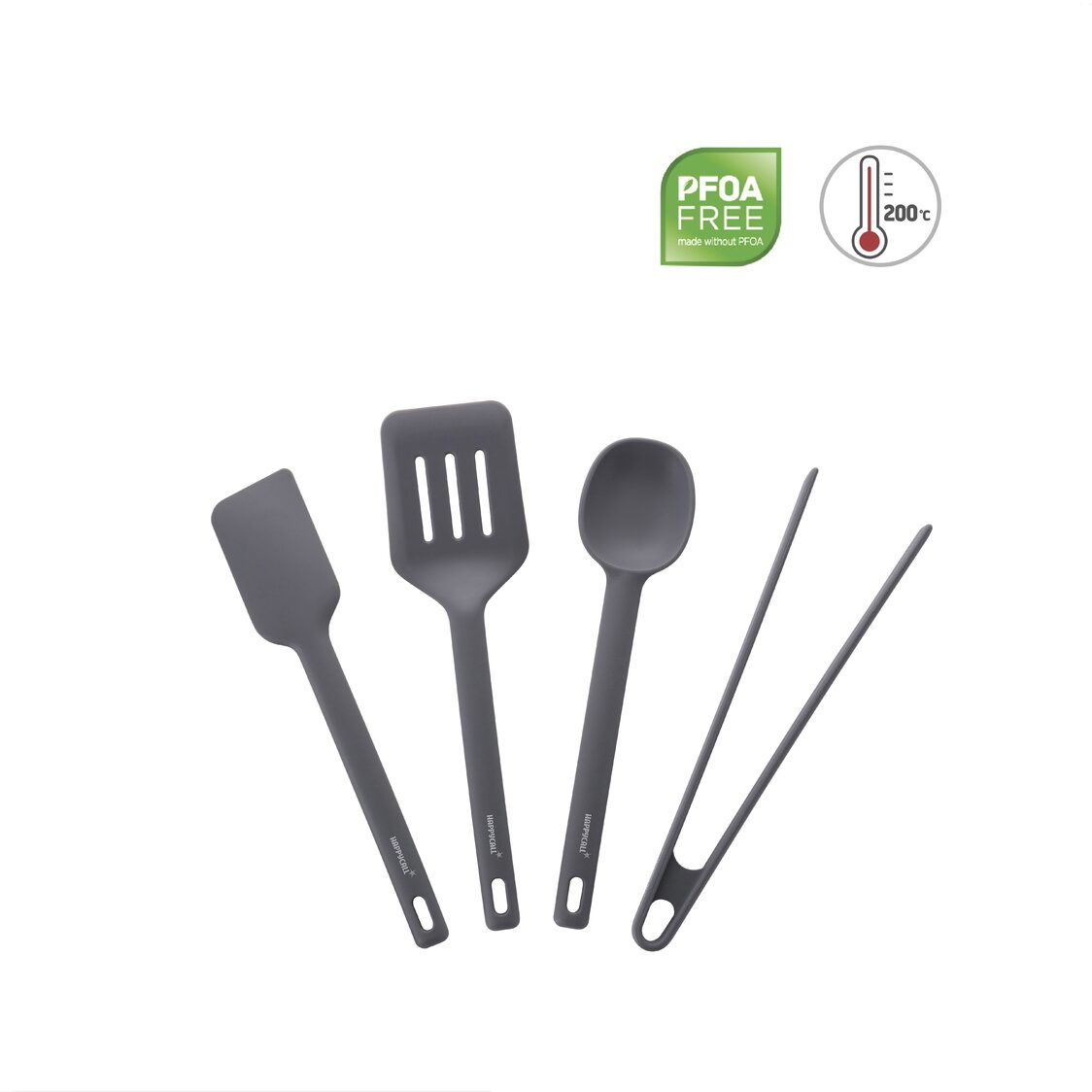 Happycall Viva Silicone 4 - PC Cooking Tools Set (4900 - 0075) - Metro Singapore Departmental Store - Celebrating 69 Years in SG