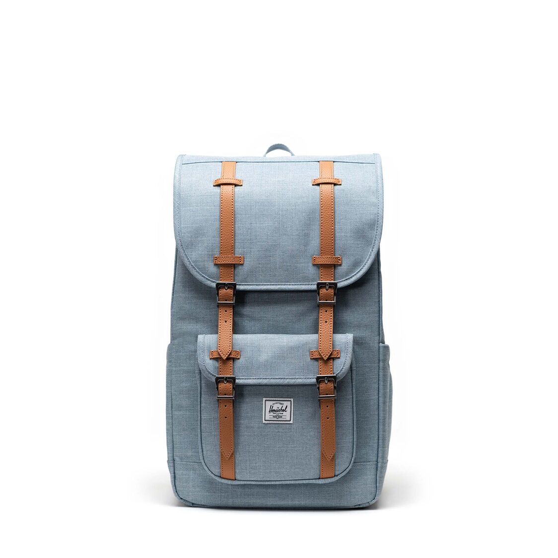 Herschel Little America Backpack - Ashley Blue Crosshatch - Metro Singapore Departmental Store - Celebrating 69 Years in SG