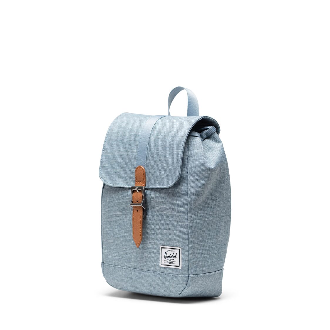 Herschel Retreat Sling Bag - Ashley Blue Crosshatch - Metro Singapore Departmental Store - Celebrating 69 Years in SG