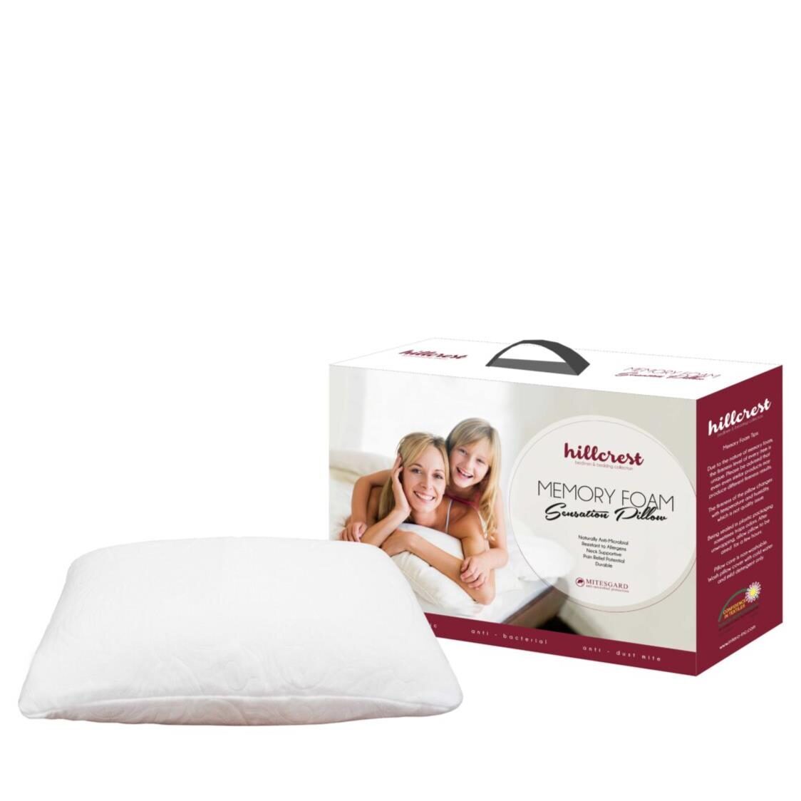 Hillcrest Sensation Memory Foam Pillow - Metro Singapore Departmental Store - Celebrating 69 Years in SG