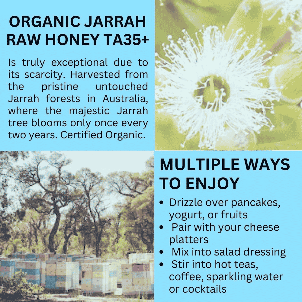Hives Keeper Australian Jarrah Honey - Organic Active TA35+ 250g - Metro Singapore Departmental Store - Celebrating 69 Years in SG