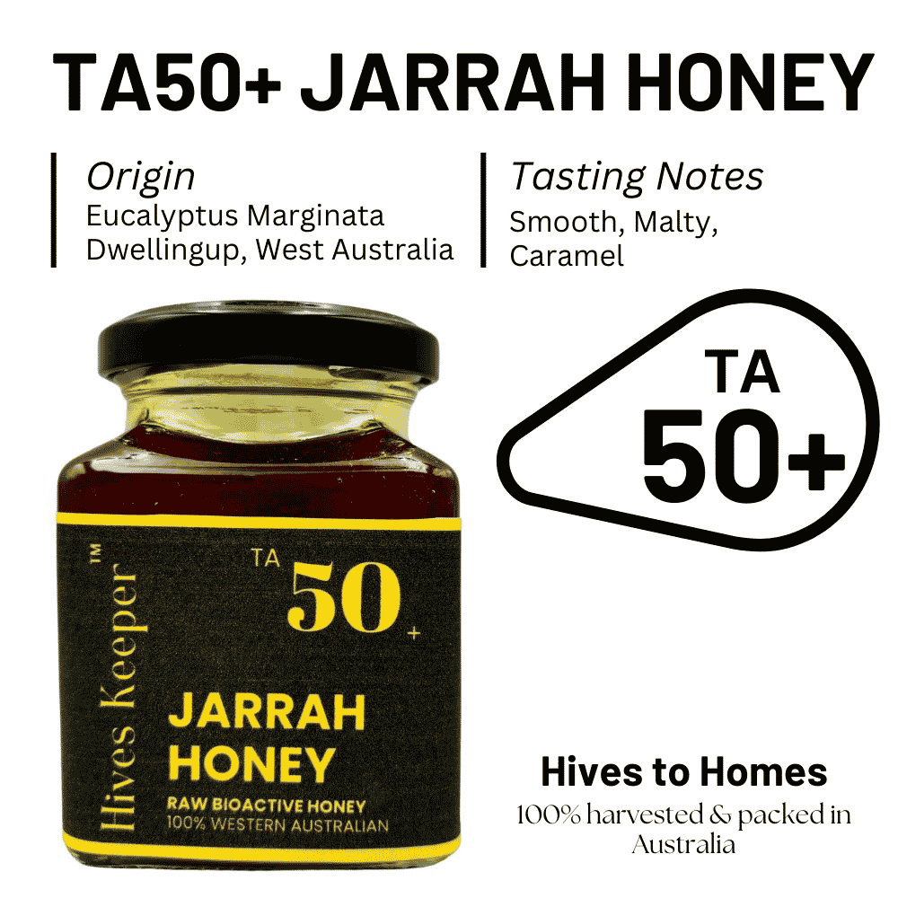 Hives Keeper Australian Jarrah Honey - Rare Harvest Active TA50+ 250g - Metro Singapore Departmental Store - Celebrating 69 Years in SG