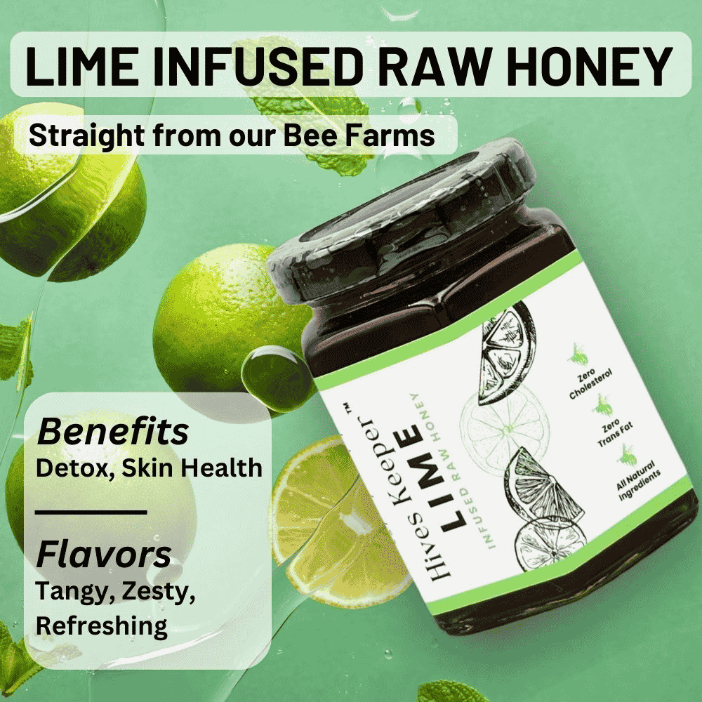 Hives Keeper Premium Lime Infused Raw Honey 250g - Metro Singapore Departmental Store - Celebrating 69 Years in SG