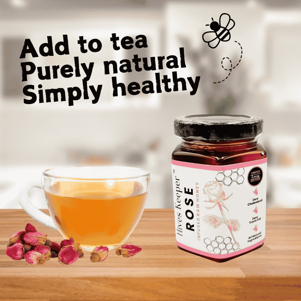 Hives Keeper Premium Rose Infused Raw Honey (Limited Honey Collection) 250g - Metro Singapore Departmental Store - Celebrating 69 Years in SG
