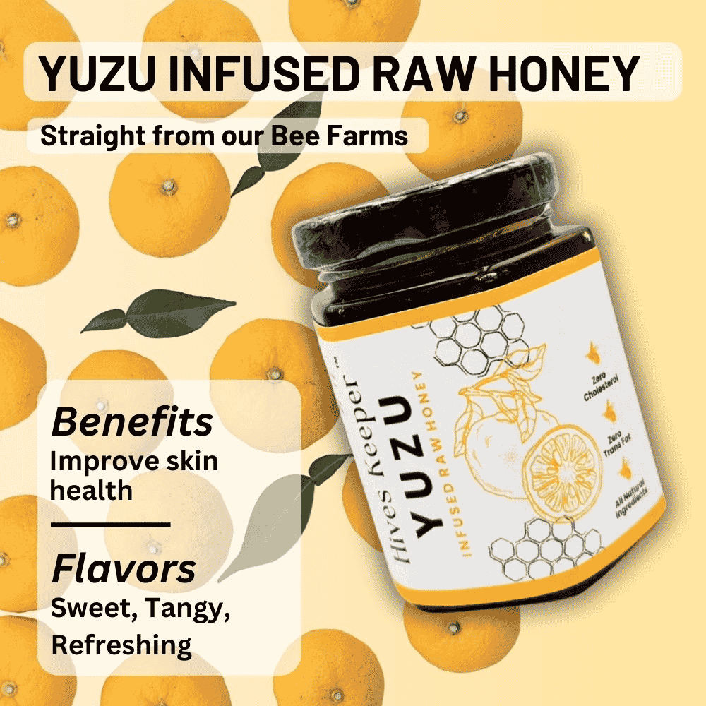 Hives Keeper Premium Yuzu Infused Raw Honey 250g - Metro Singapore Departmental Store - Celebrating 69 Years in SG