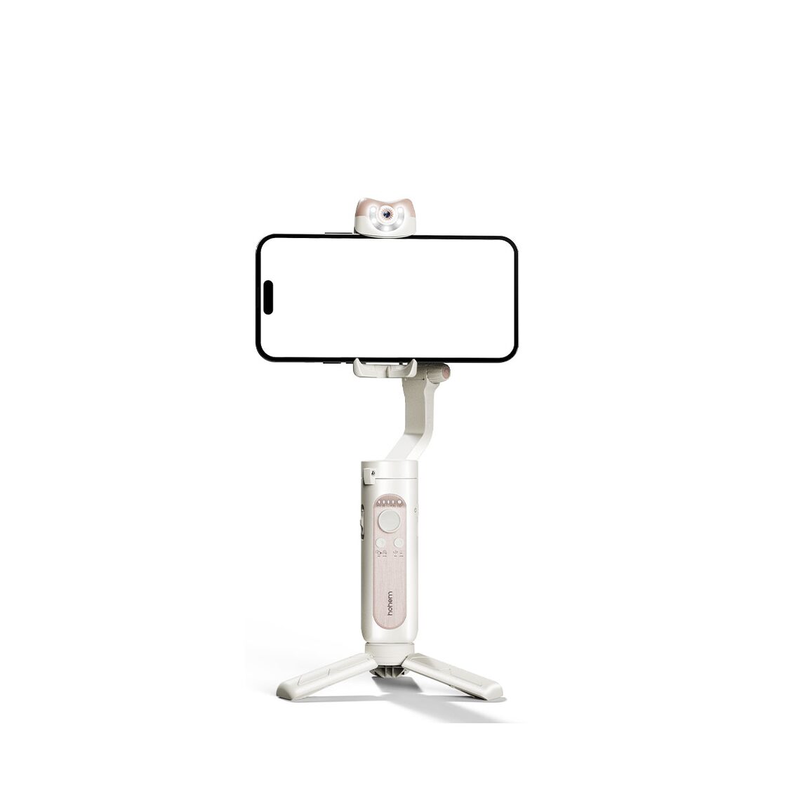 Hohem iSteady V2S 3 - Axis Palm Smartphone Gimbal AI Visual Tracking White - Metro Singapore Departmental Store - Celebrating 69 Years in SG