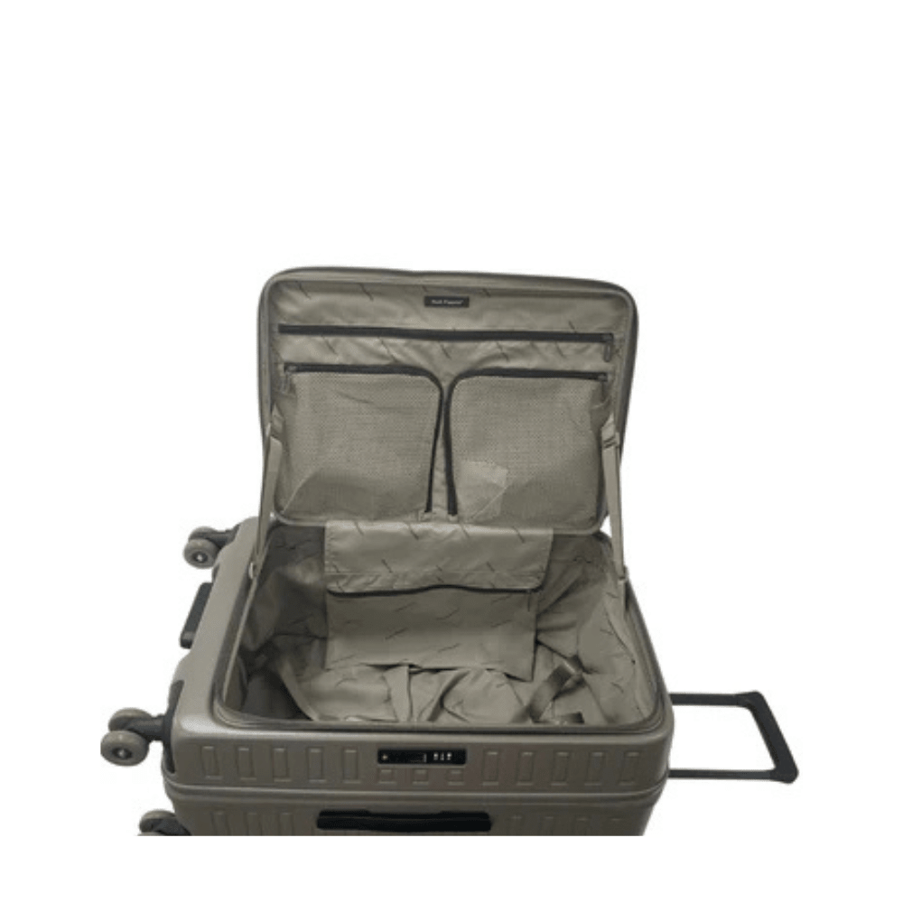Hush Puppies First Top - Opening Polycarbonate Luggage 694039 - Dim Grey - Metro Singapore Departmental Store - Celebrating 69 Years in SG