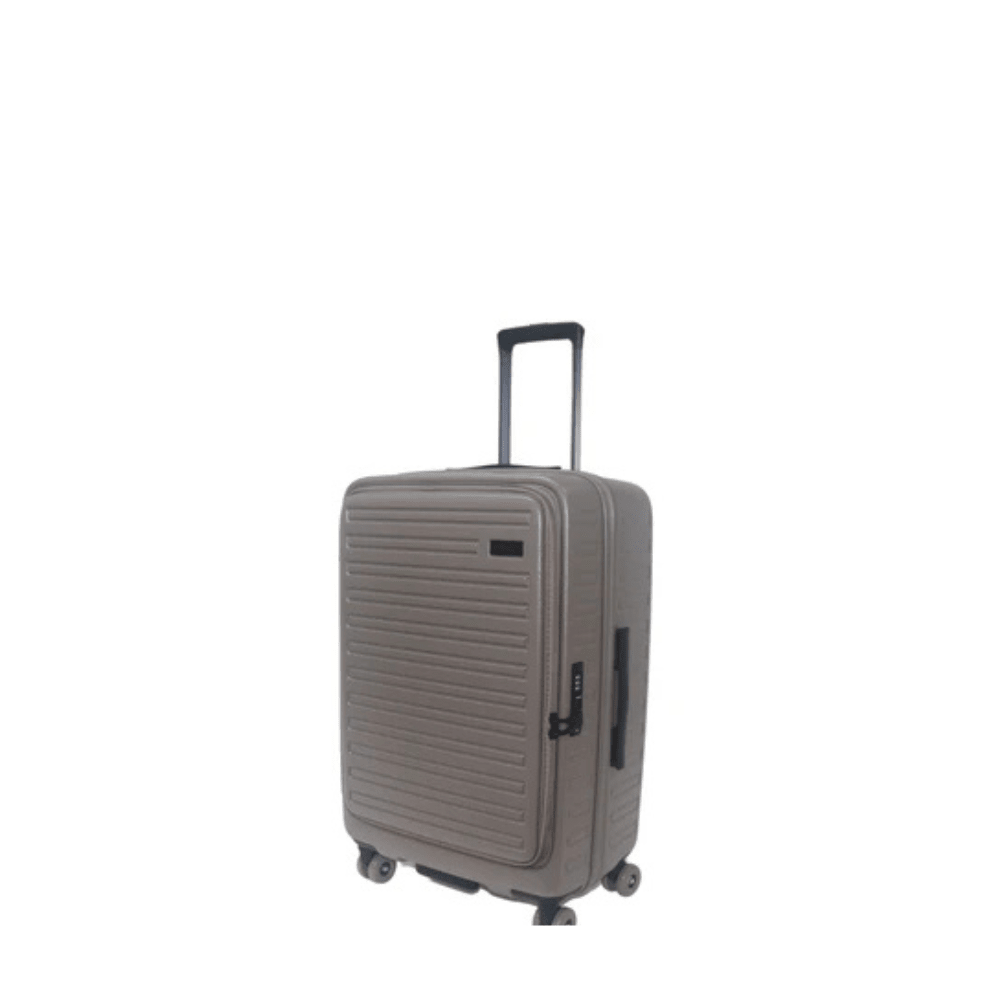 Hush Puppies First Top - Opening Polycarbonate Luggage 694039 - Dim Grey - Metro Singapore Departmental Store - Celebrating 69 Years in SG