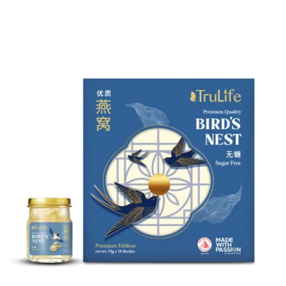 TruLife Bird's Nest Sugar Free Gift Pack 8's+2's x 70g