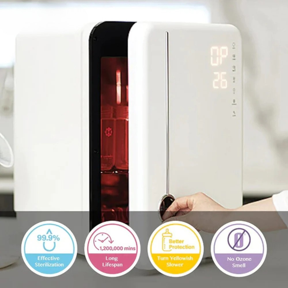 Haenim 4G+ Classic UV Steriliser (White Gold)