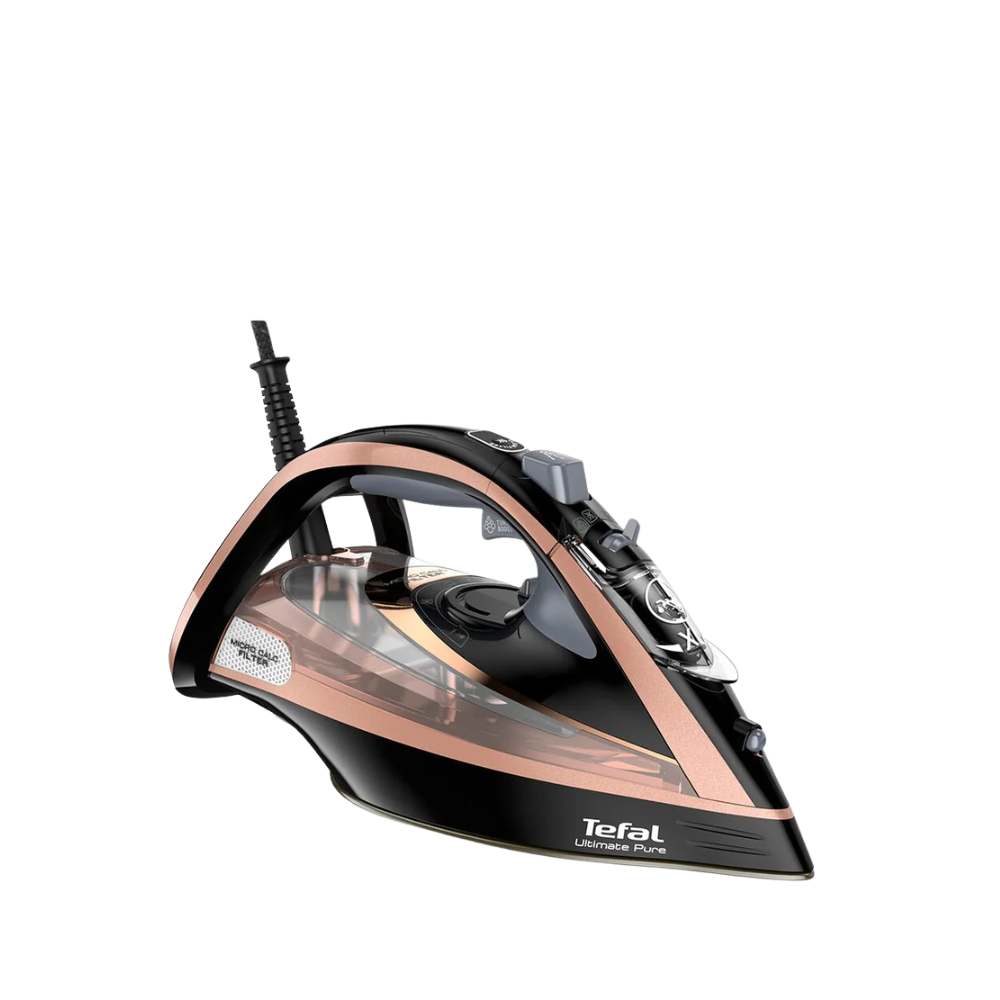 Tefal Ultimate Pure Steam Iron with Durilium Airglide Autoclean Soleplate (FV9845)