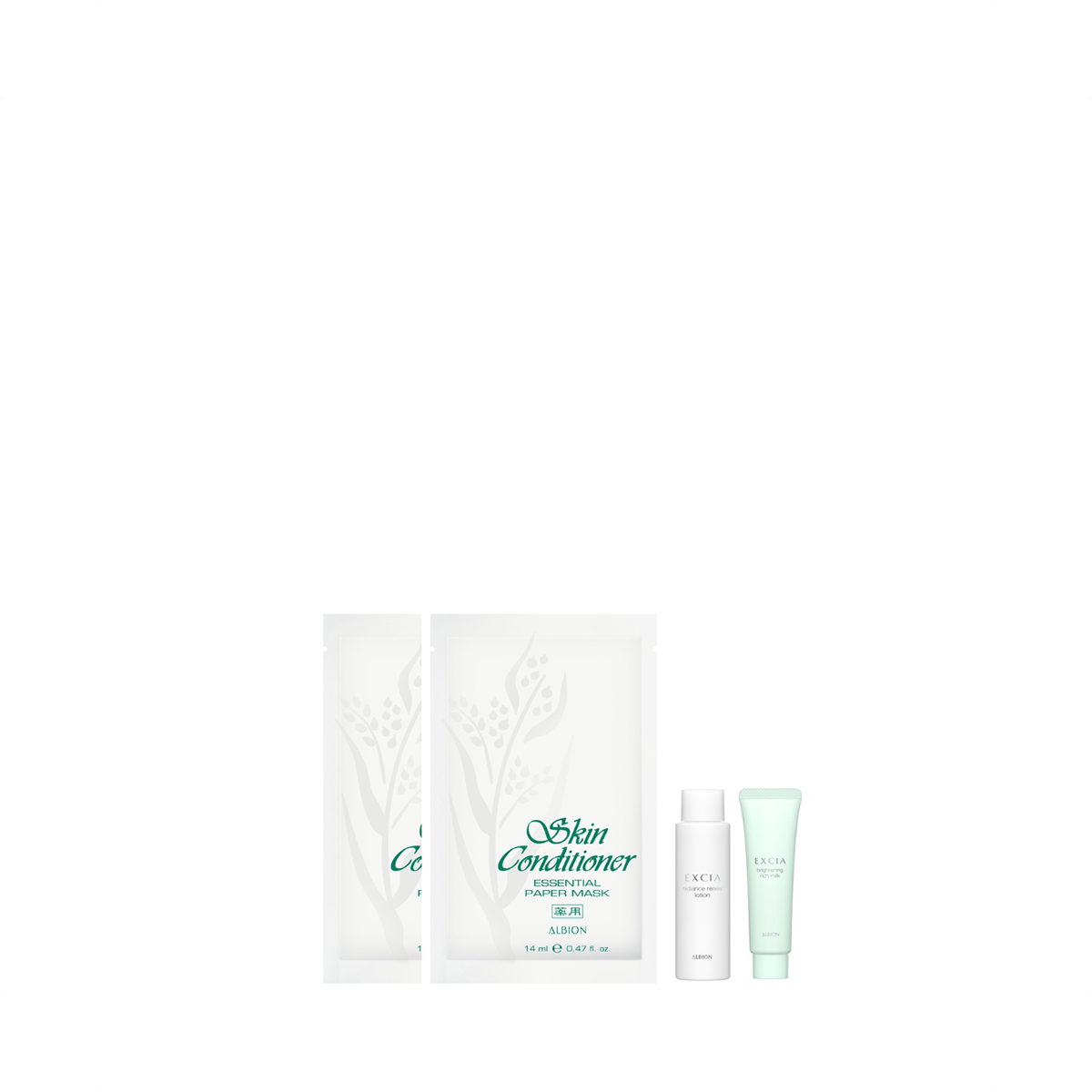Albion Infinesse Pump Matrix Milk Set (worth $186) Gifts