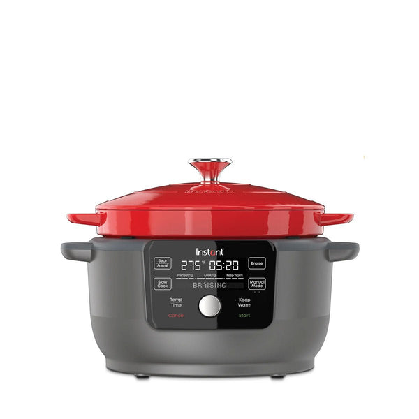 Instant Pot Instant Precision Dutch Oven 5 - in - 1 Red (DO6000RED) - Metro Singapore Departmental Store - Celebrating 69 Years in SG