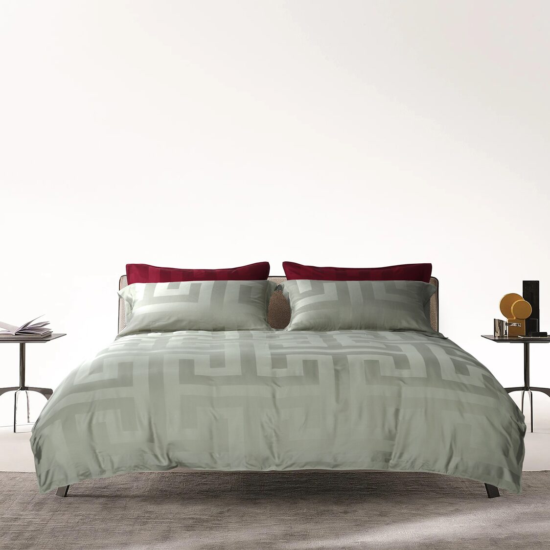 Intero Toni Fitted Sheet Set / Bed Set - Kiwi - Metro Singapore Departmental Store - Celebrating 69 Years in SG